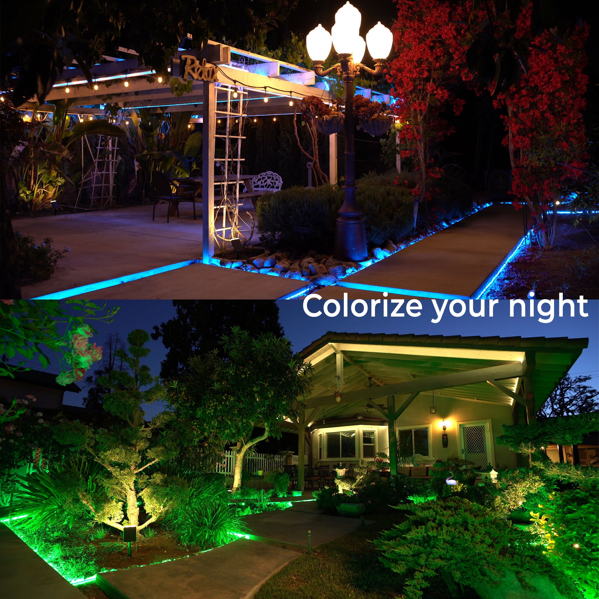 16 Color LED Strip Lights SMD 5050 Flexible Dimmable with Remote Ivory Lighting